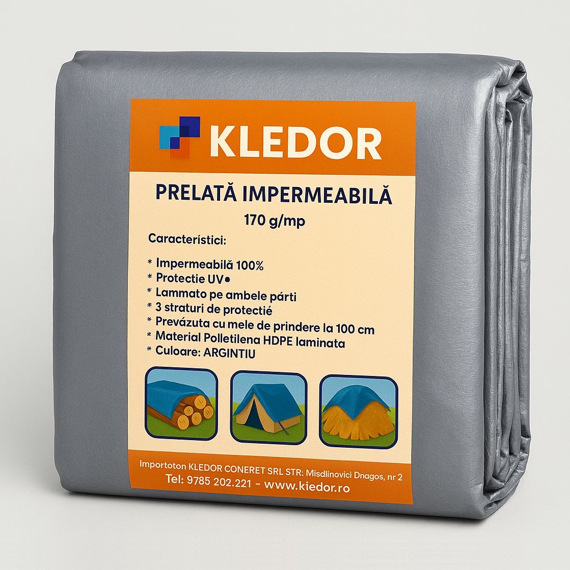 prelata-impermeabila-Kledor-uv-plus-PE-cu-inele-aluminiu