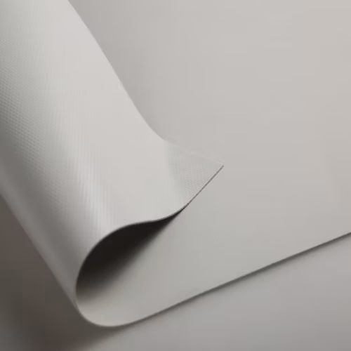 650GSM-Polyester-white Fabric-Roll-Vinyl-Tarp-PVC-Coated-Tarpaulin
